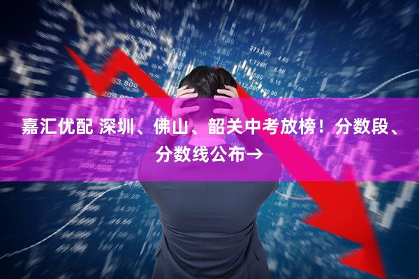 嘉汇优配 深圳、佛山、韶关中考放榜！分数段、分数线公布→